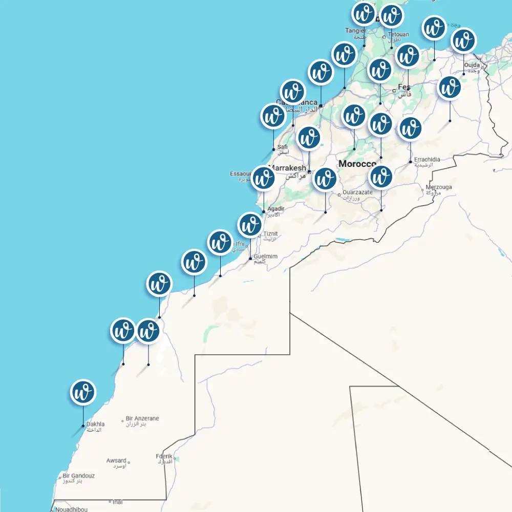 Map of Morocco